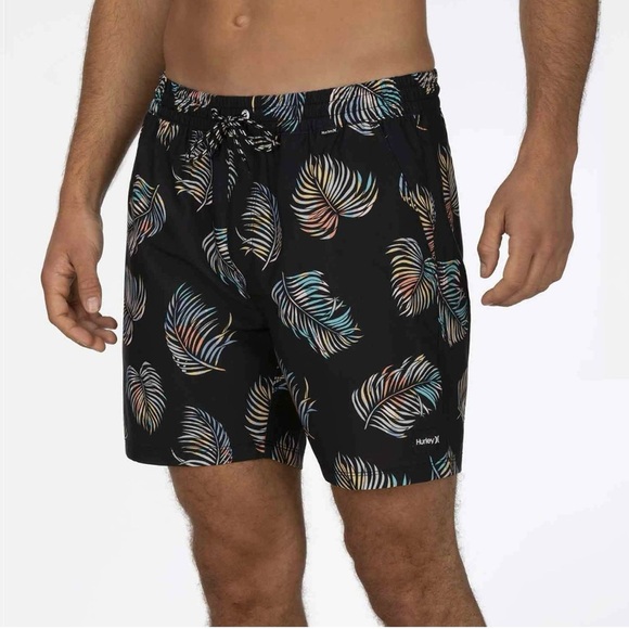 Hurley Men's Botanical Volley Swim Shorts size small - Picture 1 of 4